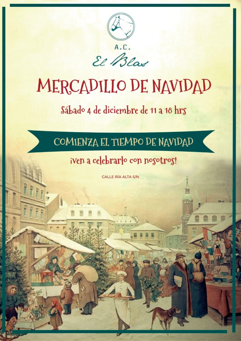MERCADILLO DE NAVIDAD DEEL BLAS