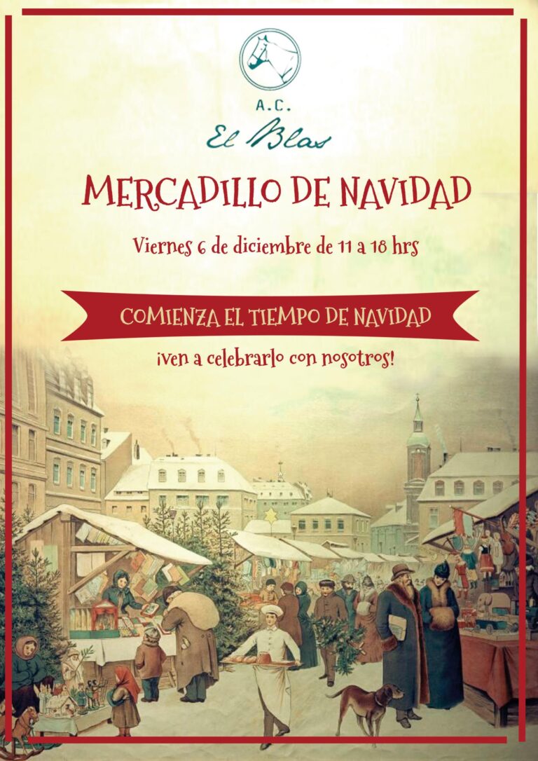 PRIMER MERCADILLO NAVIDEÑO DE EL BLAS
