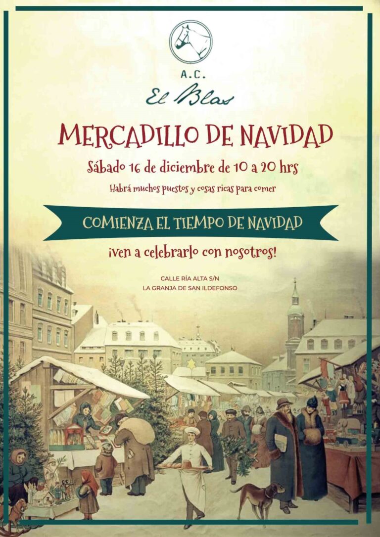 Mercadillo Navideño en El Blas